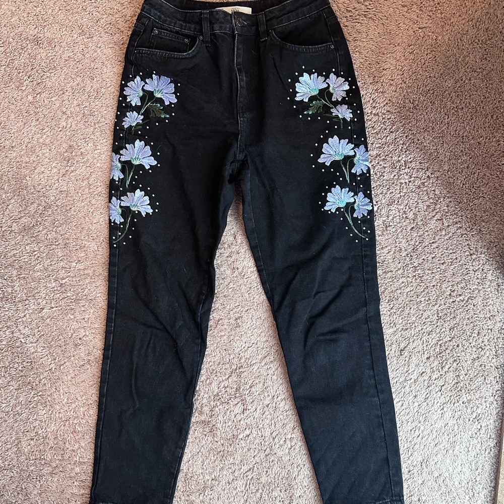 Topshop Moto Mom Jeans, size 28